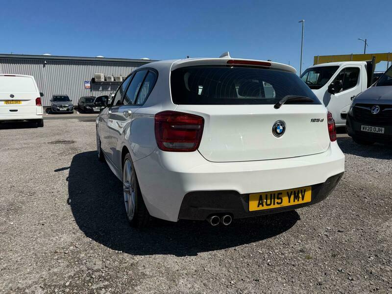 BMW 1 Series 125D M Sport AU15YMV White #5