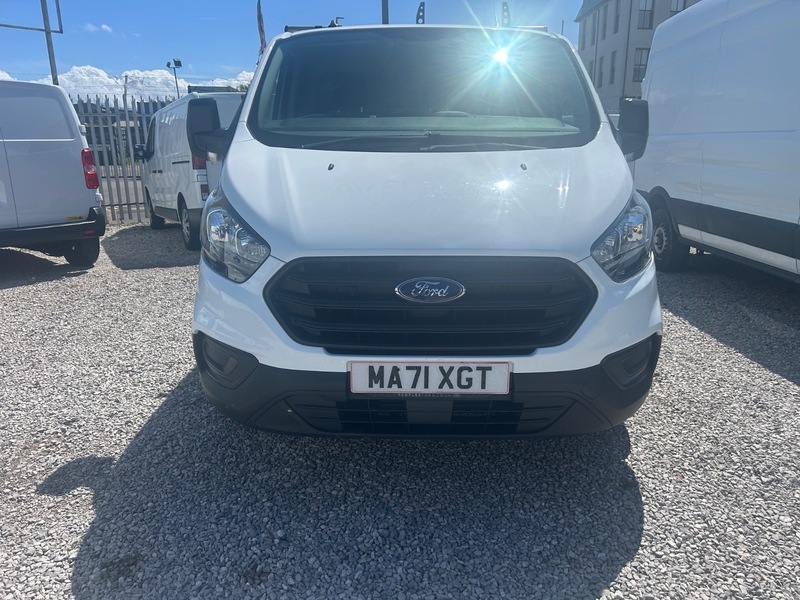 Ford Transit Custom 300 Leader P V MA71XGT White #2