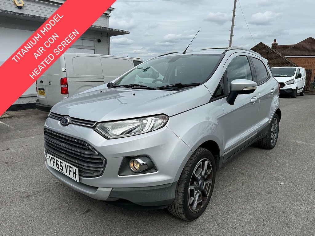 Ford Ecosport Tdci Titanium Silver