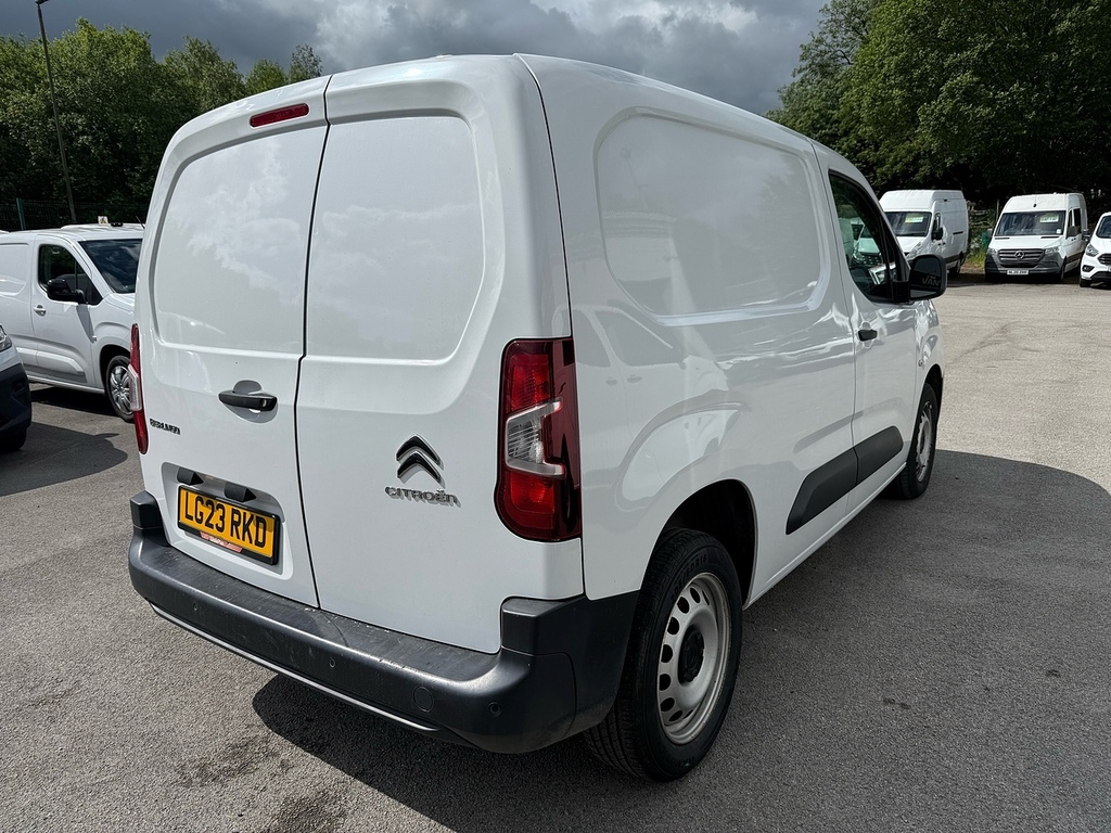 Citroen Berlingo 1.5 Bluehdi 1000 Enterprise Edition M 3 Seat Swb A LG23RKD White #5