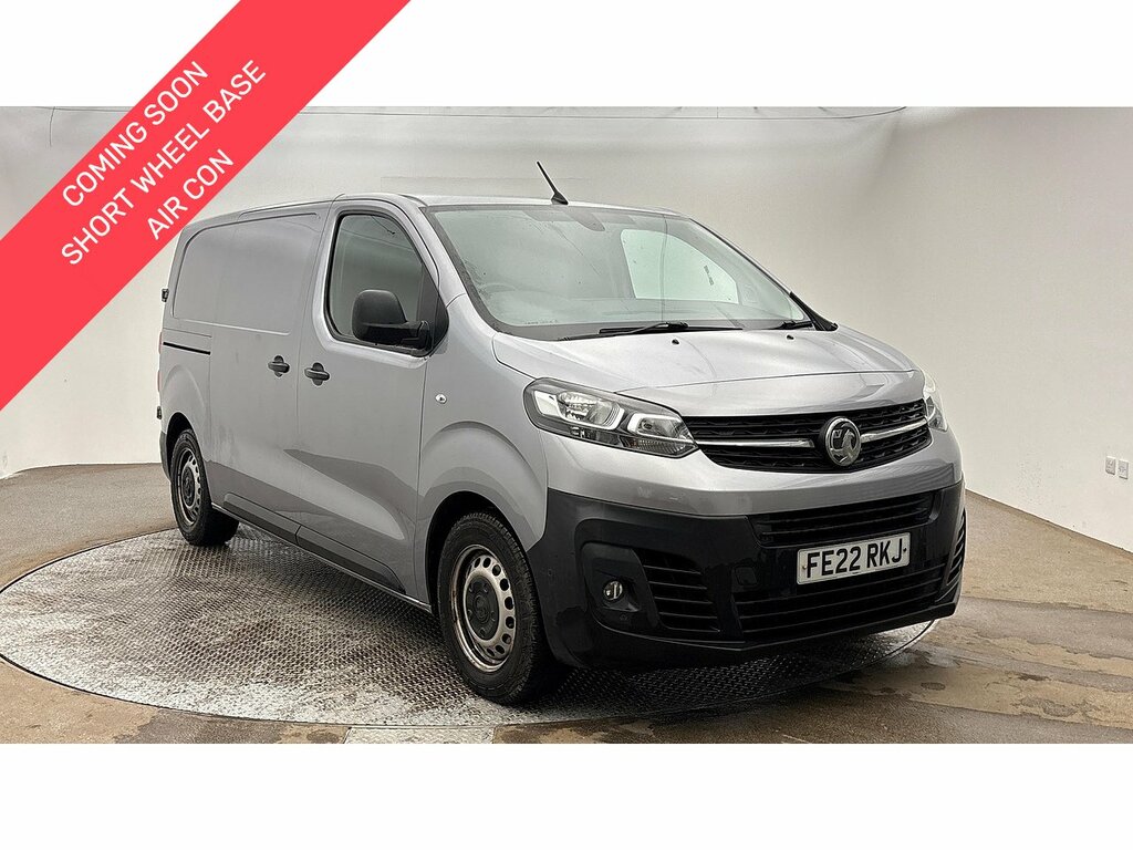 Vauxhall Vivaro 1.5 Turbo D 2700 Dynamic Swb Air Con Van 6Dr Diese Grey