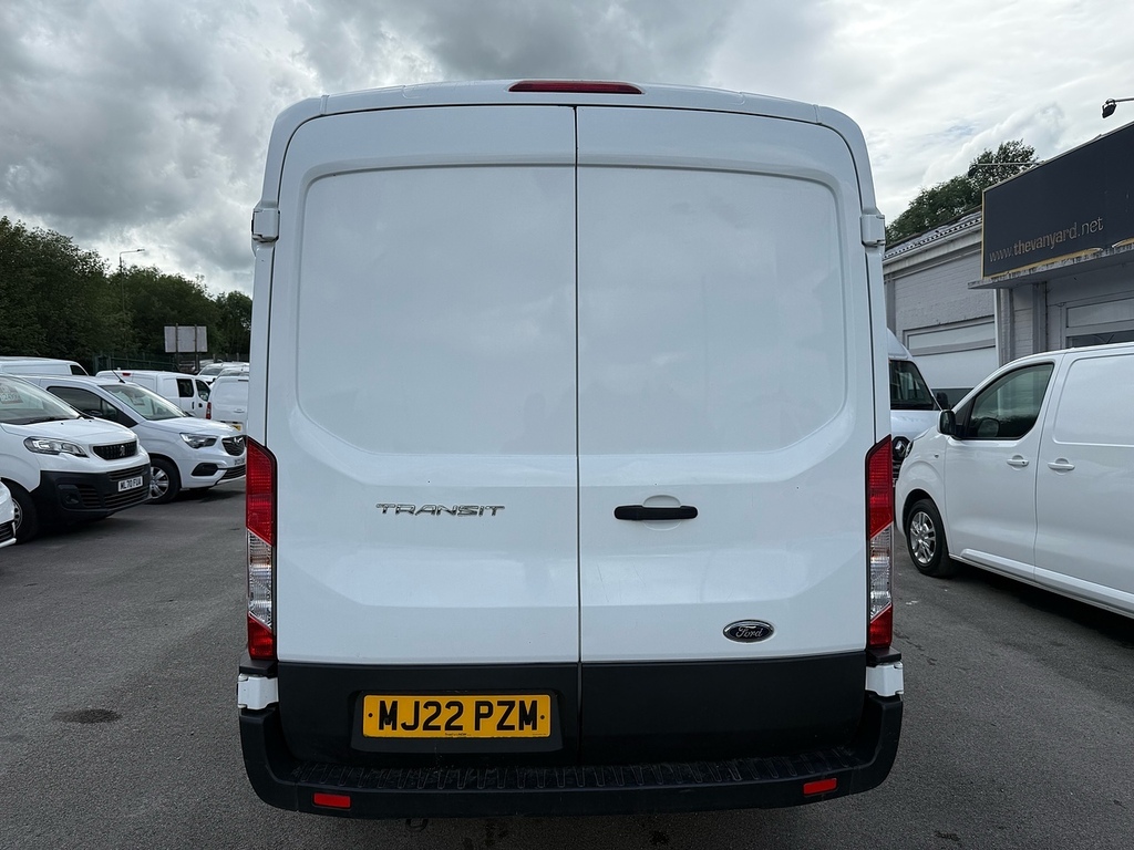 Ford Transit Custom 2.0 350 Ecoblue Leader Crew Van Air Con L3 H2 Doub MJ22PZM White #6