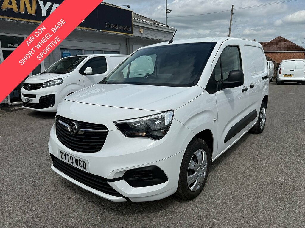 Vauxhall Combo 1.6 Turbo D 2300 Sportive Swb Air Con Van Dies White
