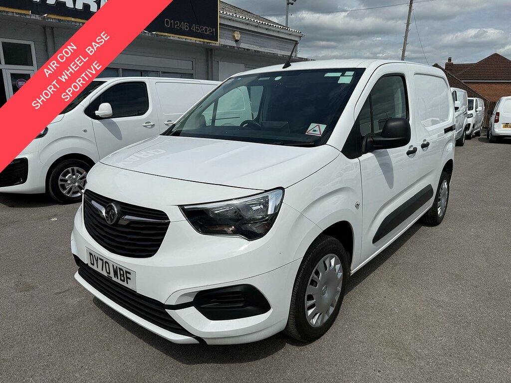 Vauxhall Combo 1.6 Turbo D 2300 Sportive Swb Air Con Panel Van White