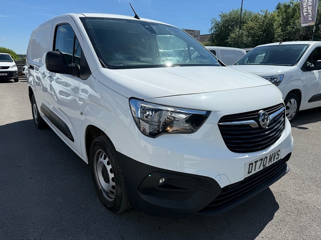 Vauxhall Combo 1.5 Turbo D 2300 Edition Lwb Air Con Van White #3