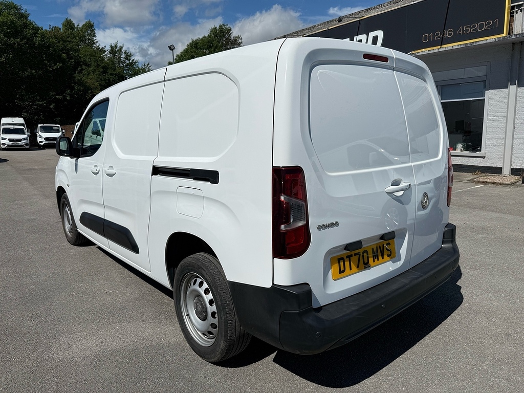 Vauxhall Combo 1.5 Turbo D 2300 Edition Lwb Air Con Van White #5