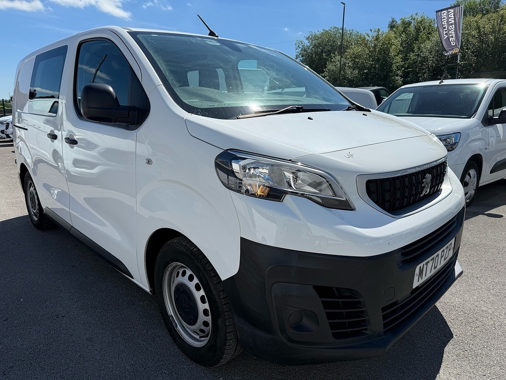 Peugeot Expert 1.5 Bluehdi 1000 Professional Compact Crew Van Air White #3