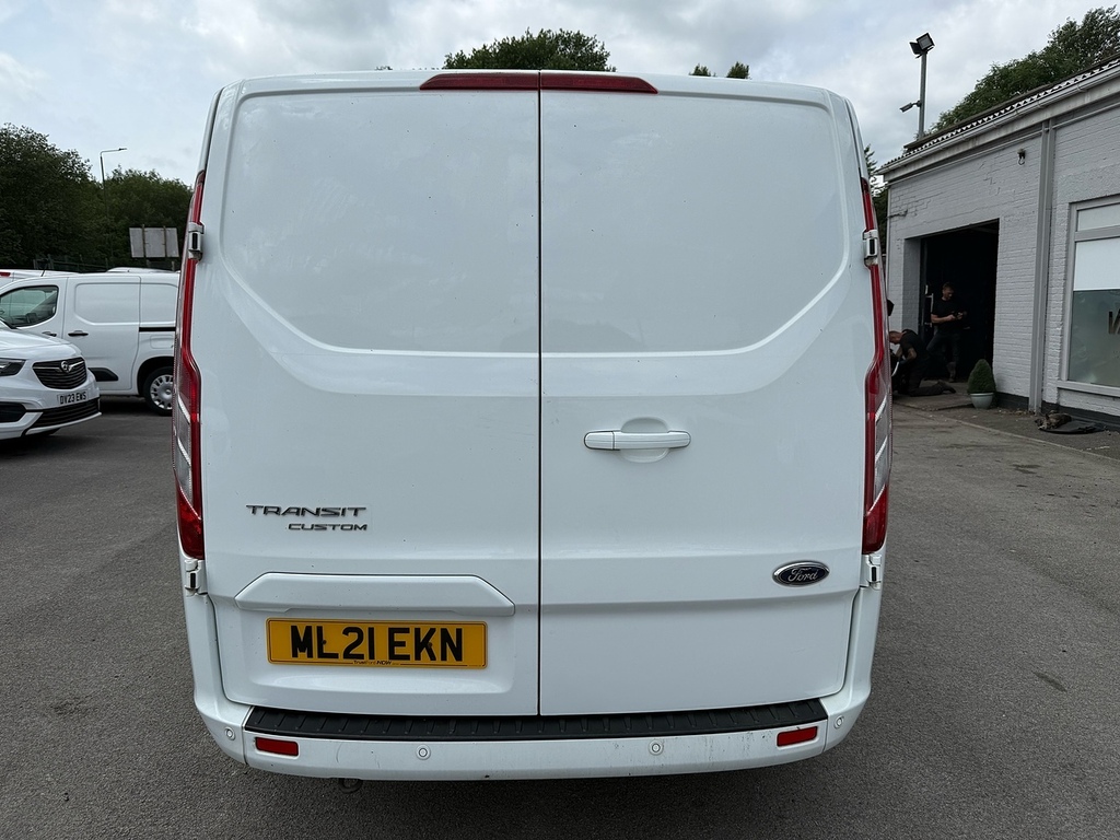 Ford Transit Custom 2.0 300 Ecoblue Limited Lwb Air Con Van ML21EKN White #6