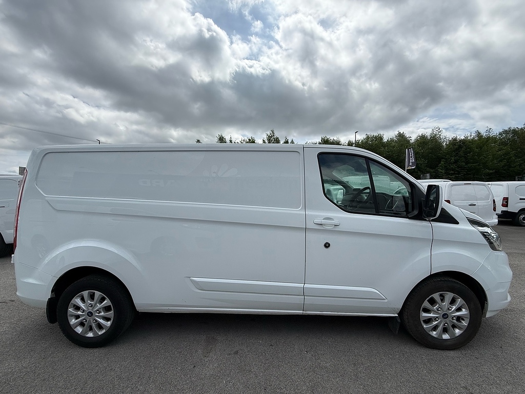Ford Transit Custom 2.0 300 Ecoblue Limited Lwb Air Con Van ML21EKN White #4