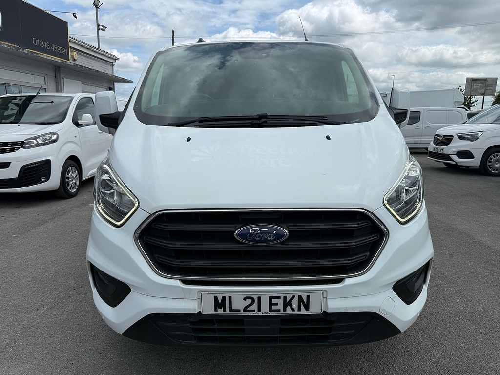 Ford Transit Custom 2.0 300 Ecoblue Limited Lwb Air Con Van ML21EKN White #2