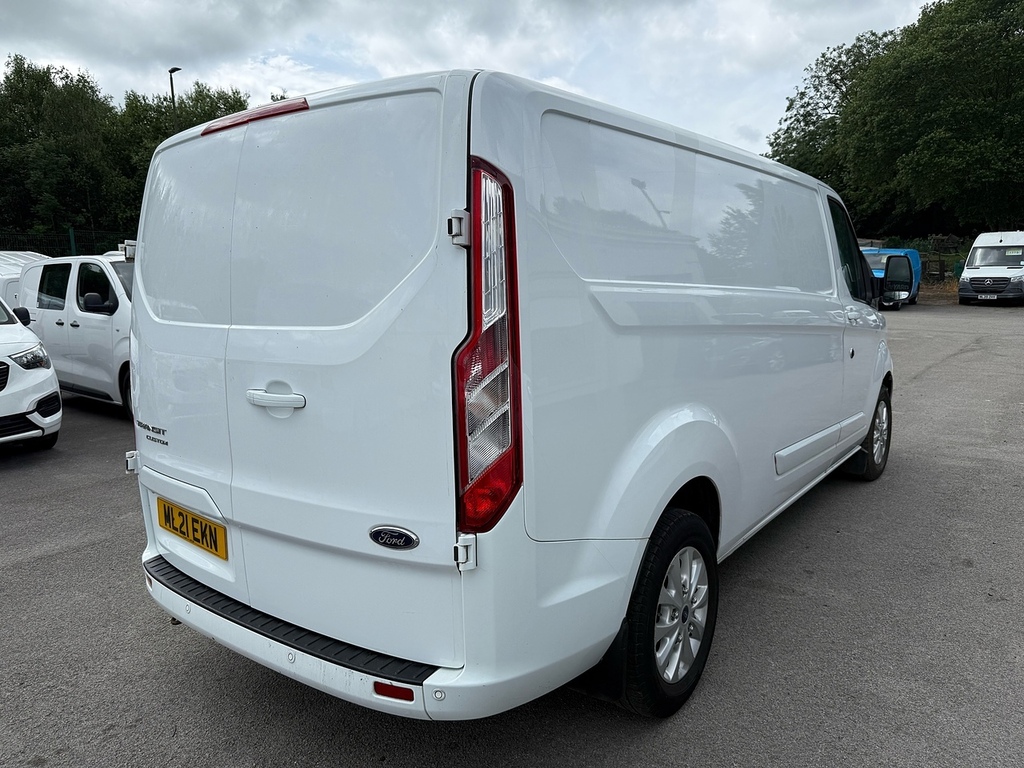 Ford Transit Custom 2.0 300 Ecoblue Limited Lwb Air Con Van ML21EKN White #5