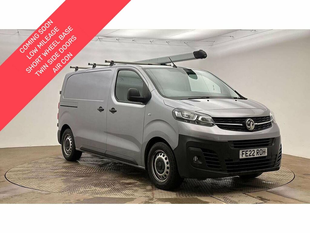 Vauxhall Vivaro 1.5 Turbo D 2700 Dynamic Swb Air Con Twin Side Doo Grey