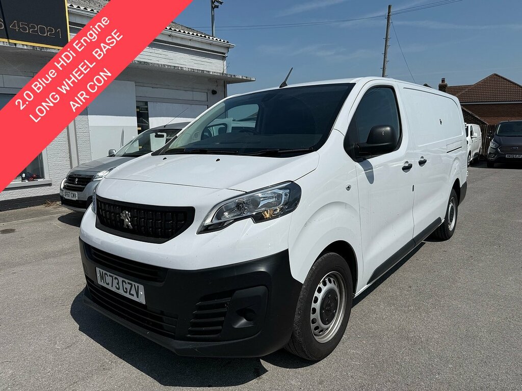 Peugeot Expert 2.0 Bluehdi 1400 Professional Lwb Air Con Premium White