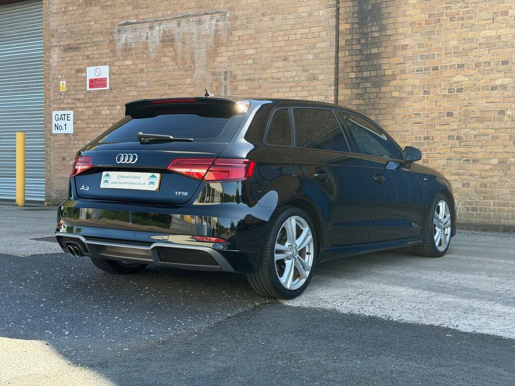 Audi A3 1.4 Tfsi Cod S Line Sportback Euro 6 Ss Black #4