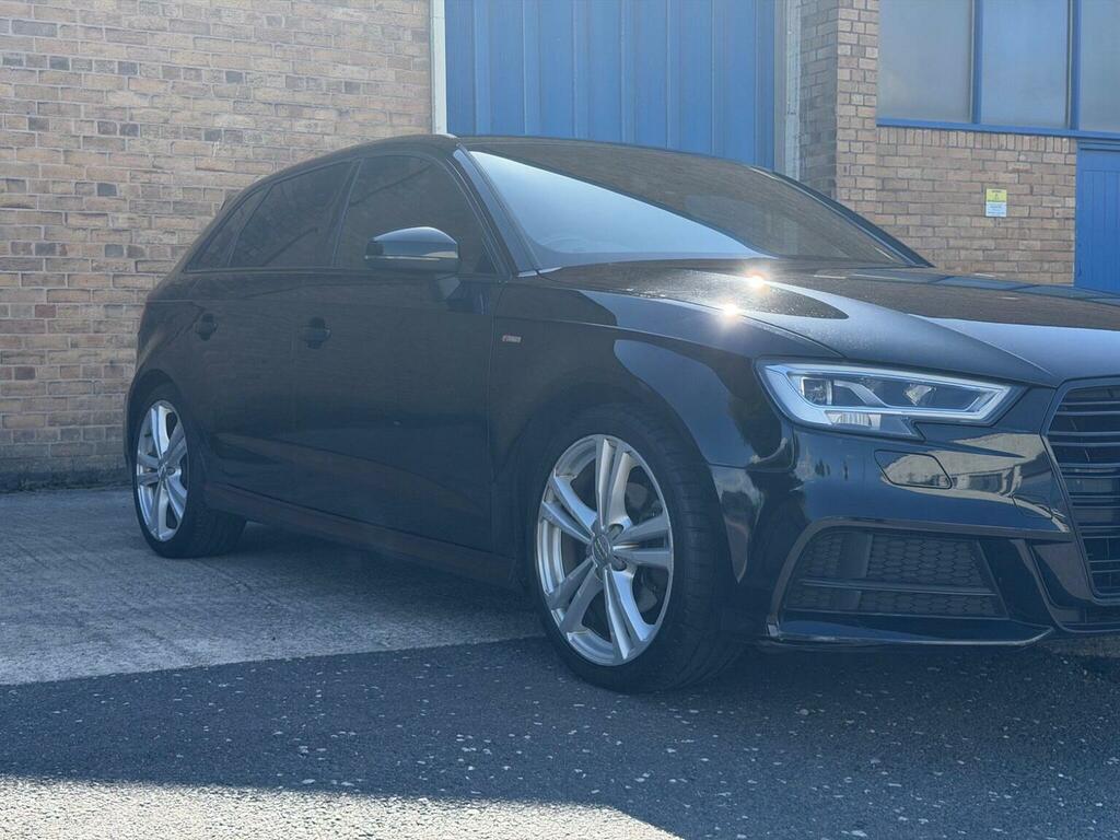 Audi A3 1.4 Tfsi Cod S Line Sportback Euro 6 Ss Black #6