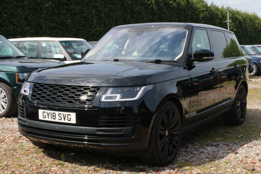 Land Rover Range Rover 4.4 Sd V8 4Wd Euro 6 Ss GY18SVG Black #3