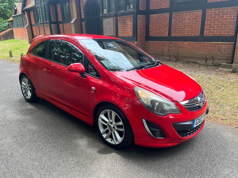 Vauxhall Corsa Sri Red
