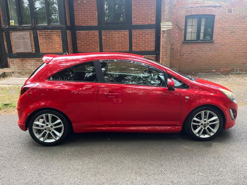 Vauxhall Corsa Sri Red #4