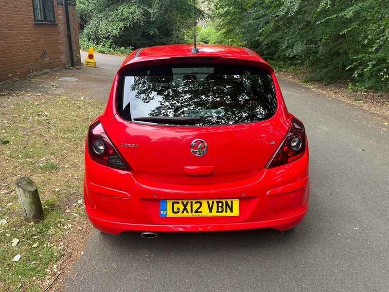 Vauxhall Corsa Sri Red #6