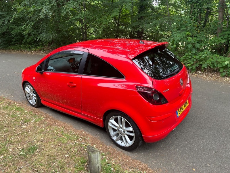 Vauxhall Corsa Sri Red #3