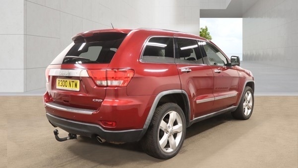 Jeep Grand Cherokee V6 Crd Overland Red #4