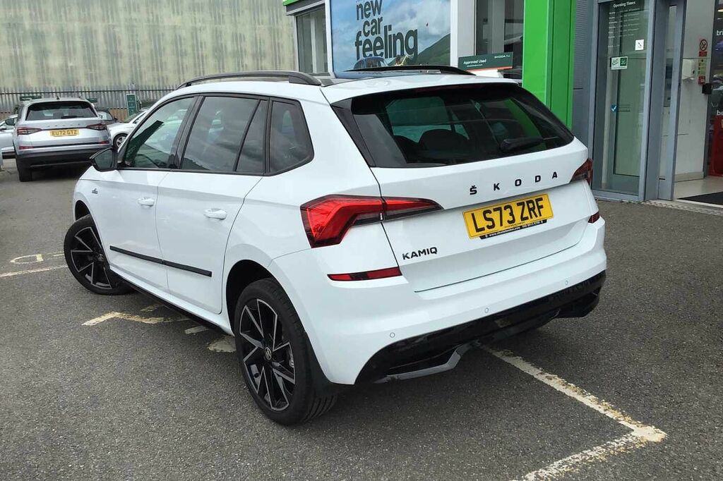 Skoda Kamiq 1.0 Tsi 110 Monte Carlo Dsg LS73ZRF White #3
