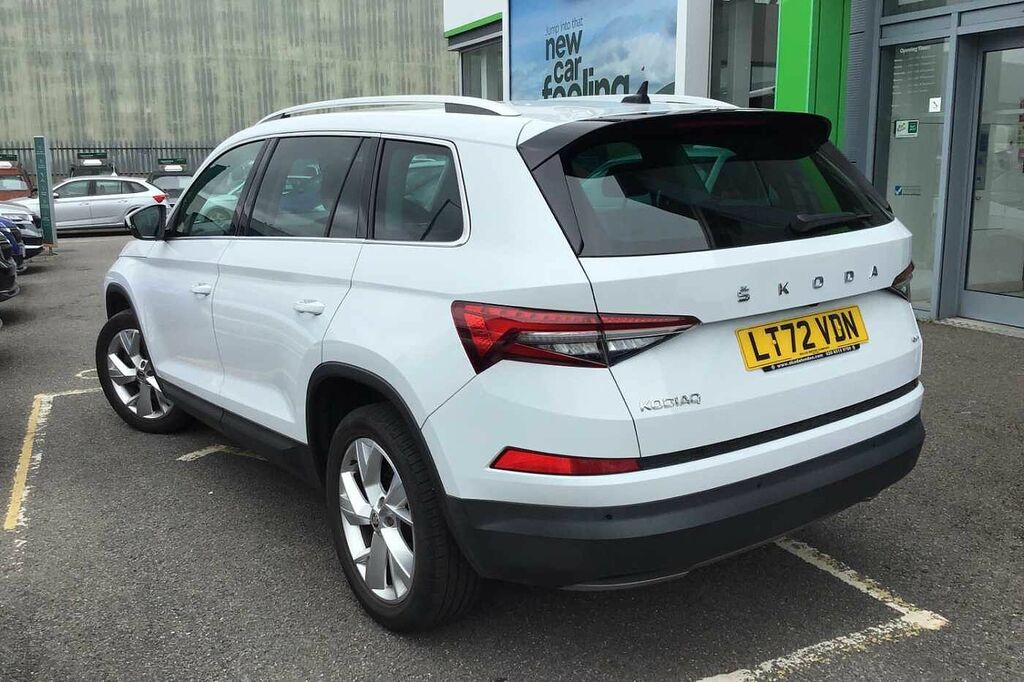 Skoda Kodiaq 2.0 Tsi 190 Se L 4X4 Dsg 7 Seat White #3