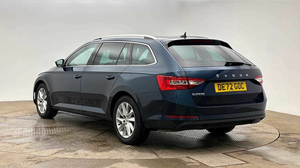 Skoda Superb 1.5 Tsi Se Technology Dsg Blue #3