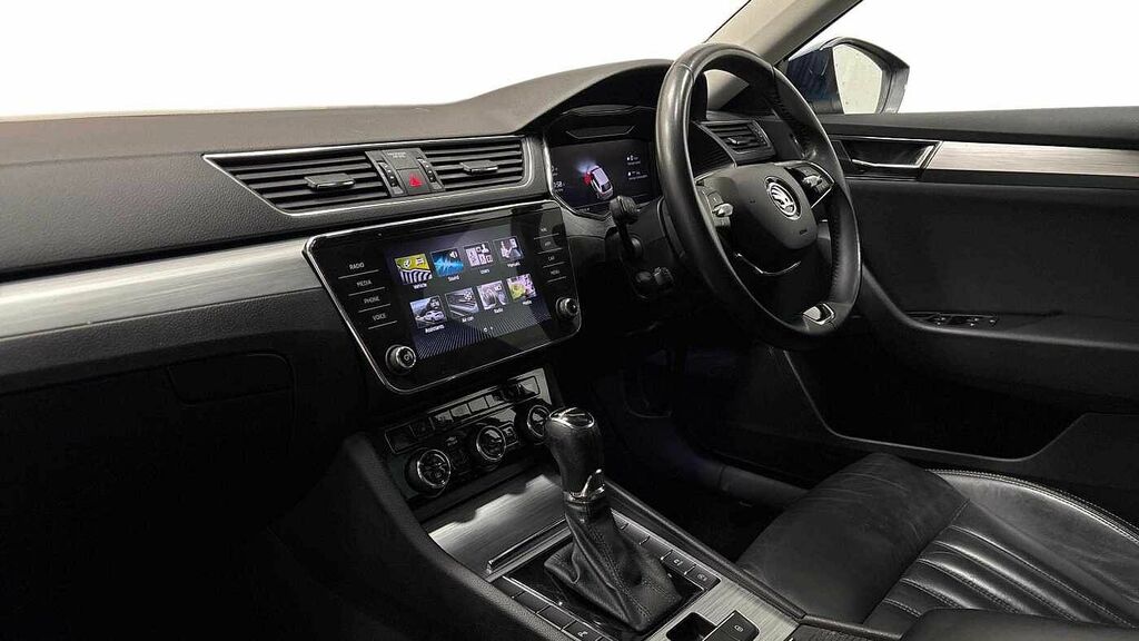 Skoda Superb 1.5 Tsi Se Technology Dsg Blue #2