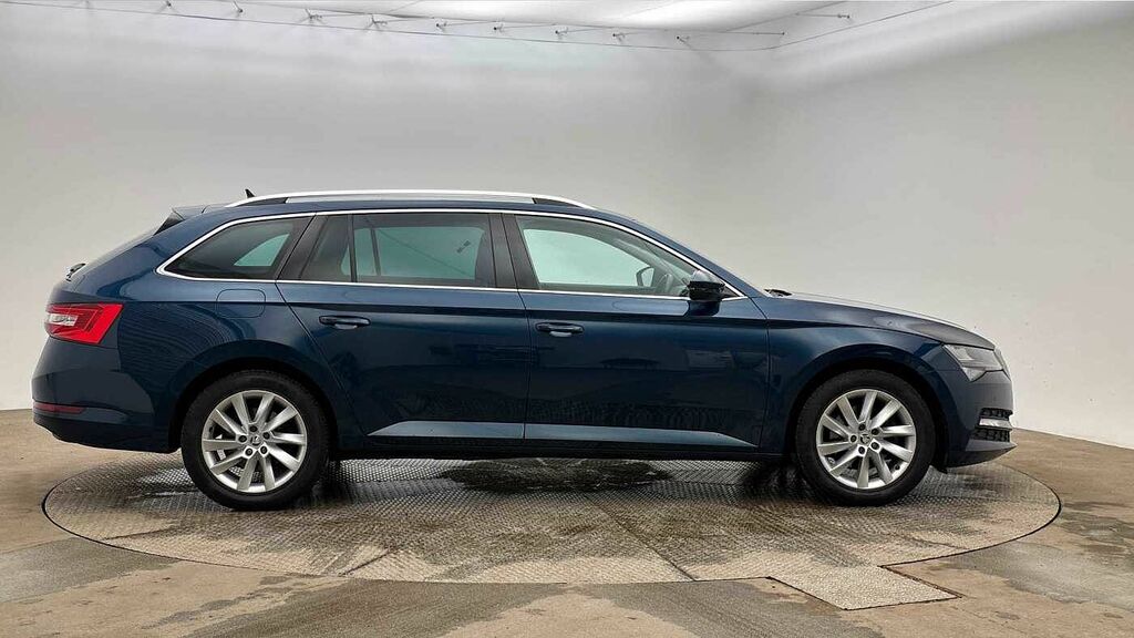 Skoda Superb 1.5 Tsi Se Technology Dsg Blue #4