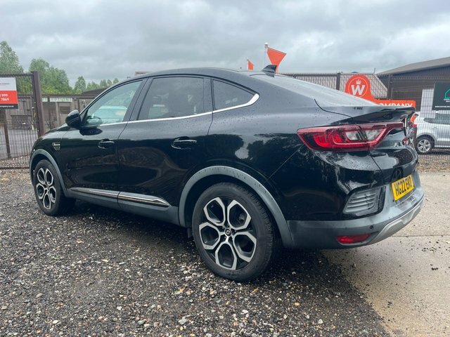 Renault Arkana 1.6 E-tech S Edition Suv Hybrid 2W HG22EKO Black #6