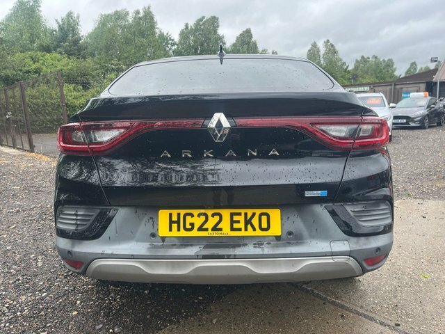 Renault Arkana 1.6 E-tech S Edition Suv Hybrid 2W HG22EKO Black #5