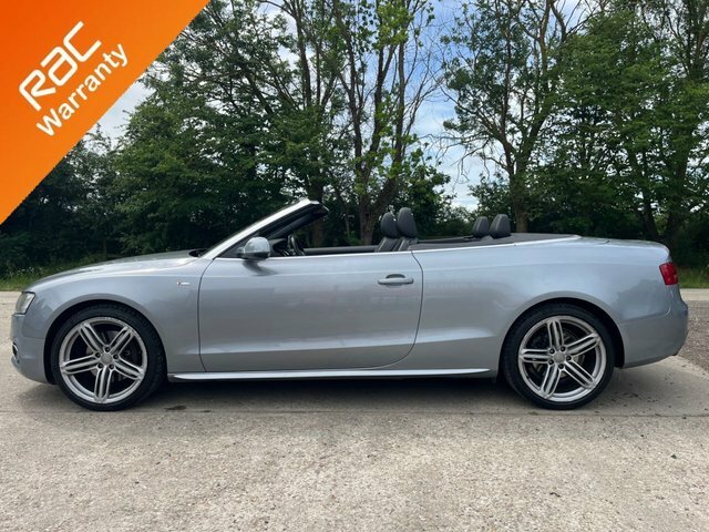 Audi A5 3.0 Tdi V6 S Line Convertible S Tronic Silver