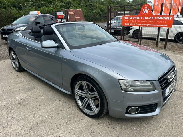 Audi A5 3.0 Tdi V6 S Line Convertible S Tronic Silver #6