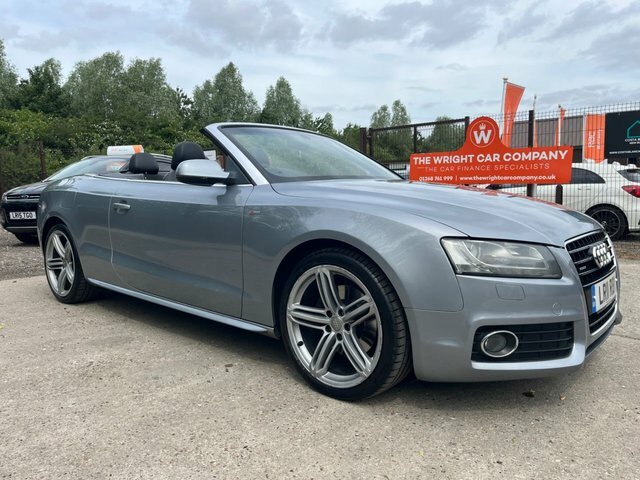 Audi A5 3.0 Tdi V6 S Line Convertible S Tronic Silver #5