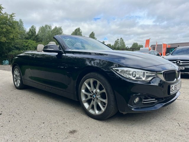 BMW 4 Series 3.0 435D Luxury Convertible Xdrive GJ60TOT Black #6
