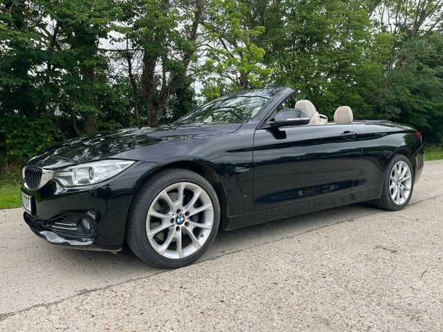 BMW 4 Series 3.0 435D Luxury Convertible Xdrive GJ60TOT Black #5