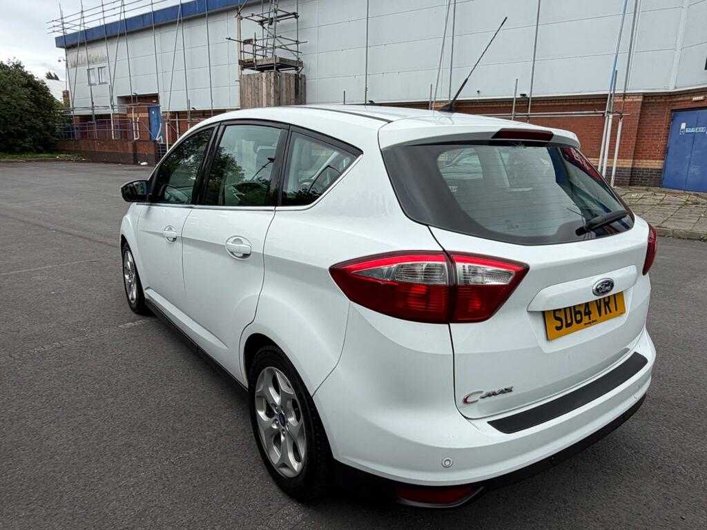Ford C-Max 1.6 Tdci Zetec Euro 5 White #4
