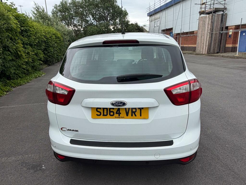 Ford C-Max 1.6 Tdci Zetec Euro 5 White #6