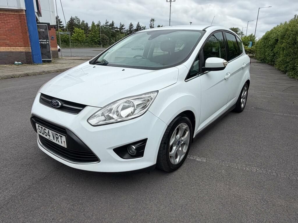 Ford C-Max 1.6 Tdci Zetec Euro 5 White #3