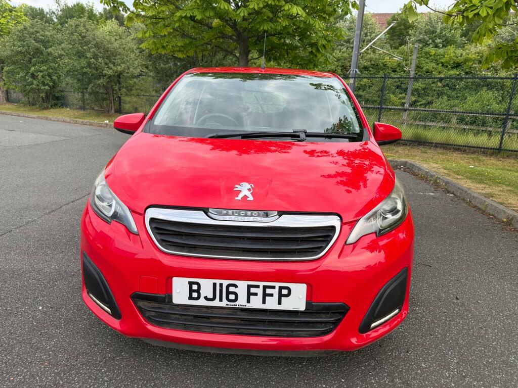 Peugeot 108 1.0 Active Euro 6 BJ16FFP Red #2