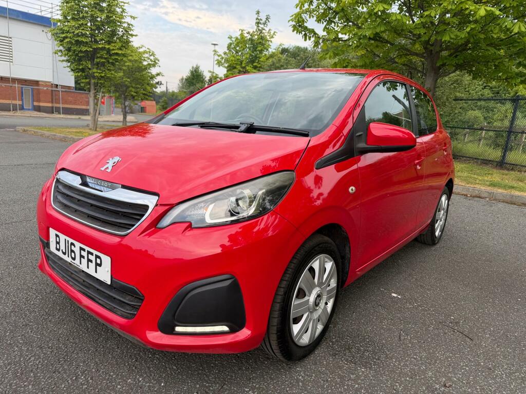 Peugeot 108 1.0 Active Euro 6 BJ16FFP Red #3
