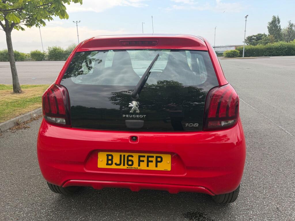 Peugeot 108 1.0 Active Euro 6 BJ16FFP Red #6