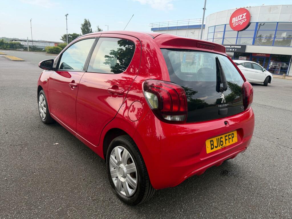 Peugeot 108 1.0 Active Euro 6 BJ16FFP Red #4