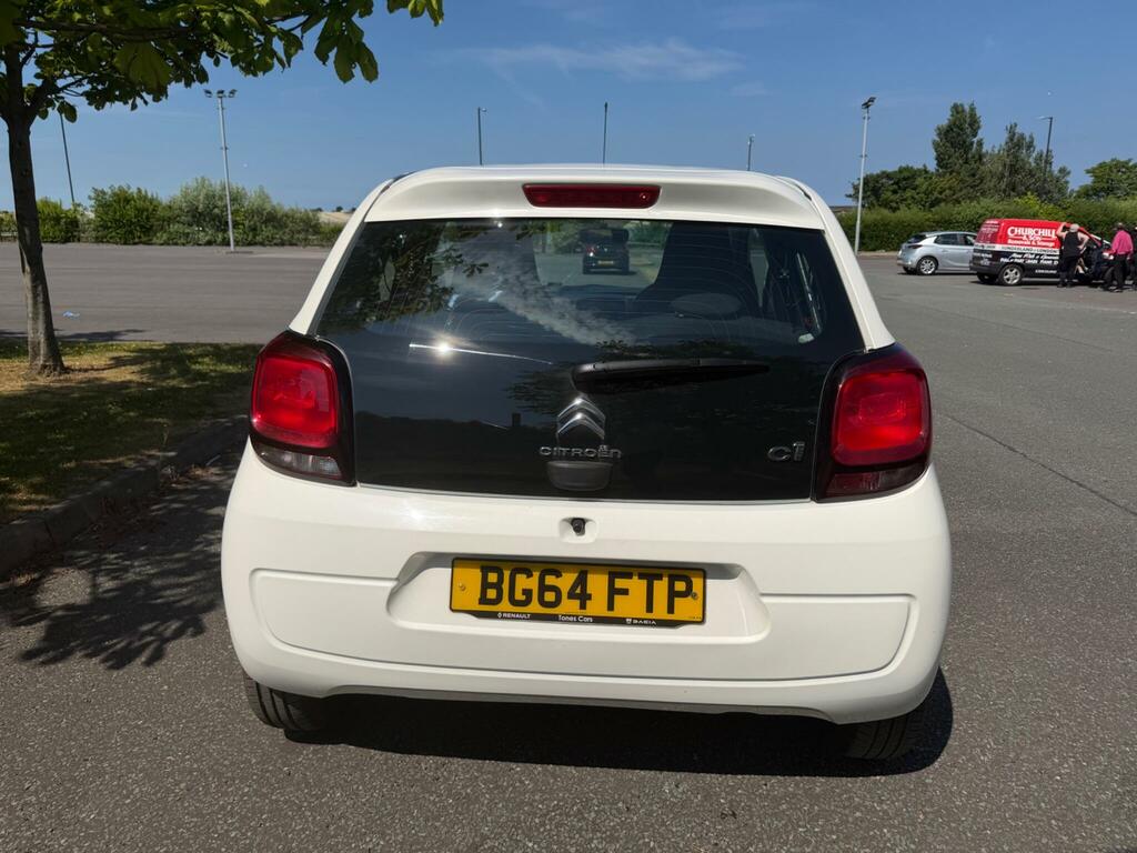 Citroen C1 1.0 Vti Feel Euro 5 Euro 5 BG64FTP White #6