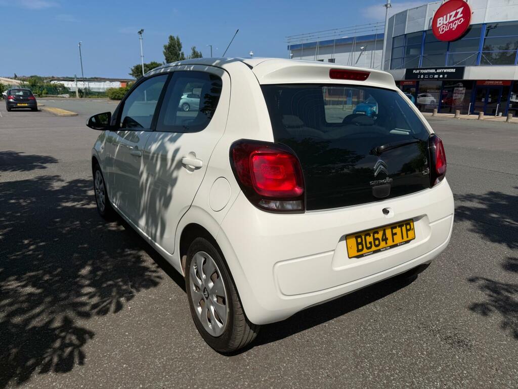 Citroen C1 1.0 Vti Feel Euro 5 Euro 5 BG64FTP White #4