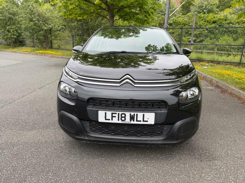Citroen C3 1.2 Puretech Feel Euro 6 Black #2