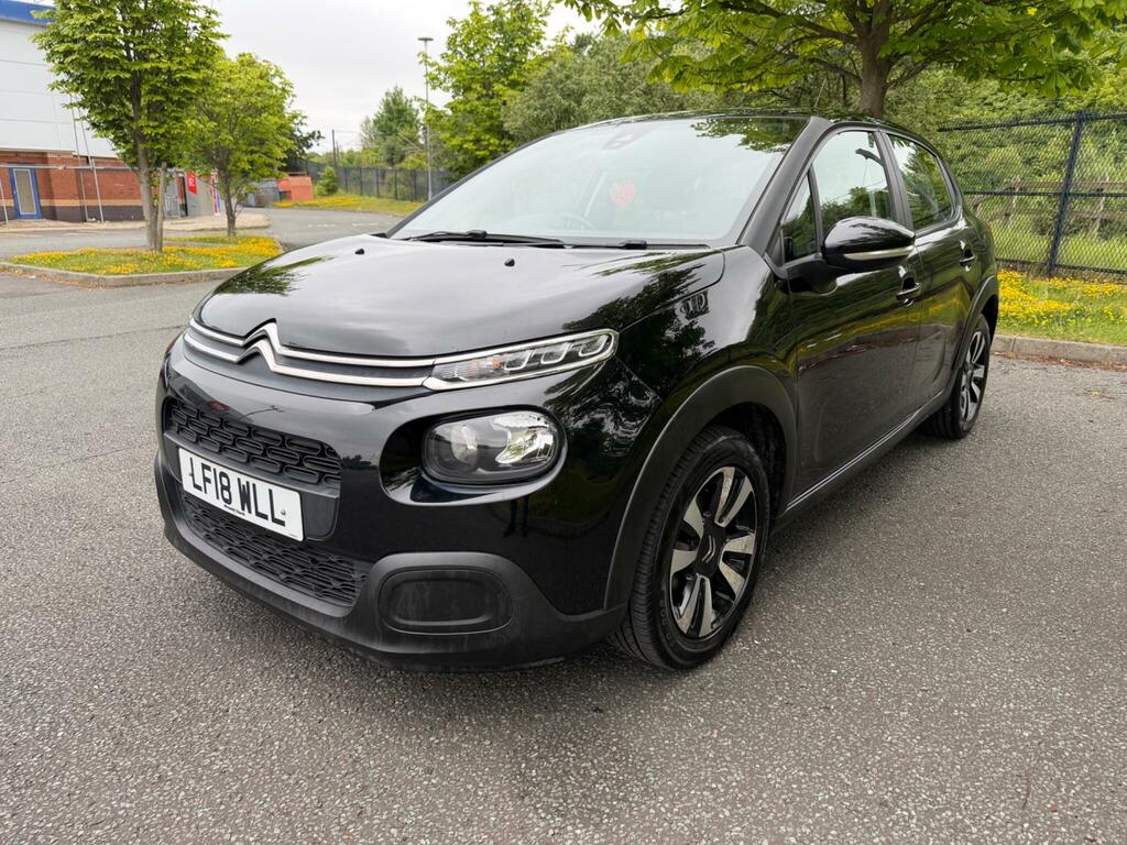 Citroen C3 1.2 Puretech Feel Euro 6 Black #3