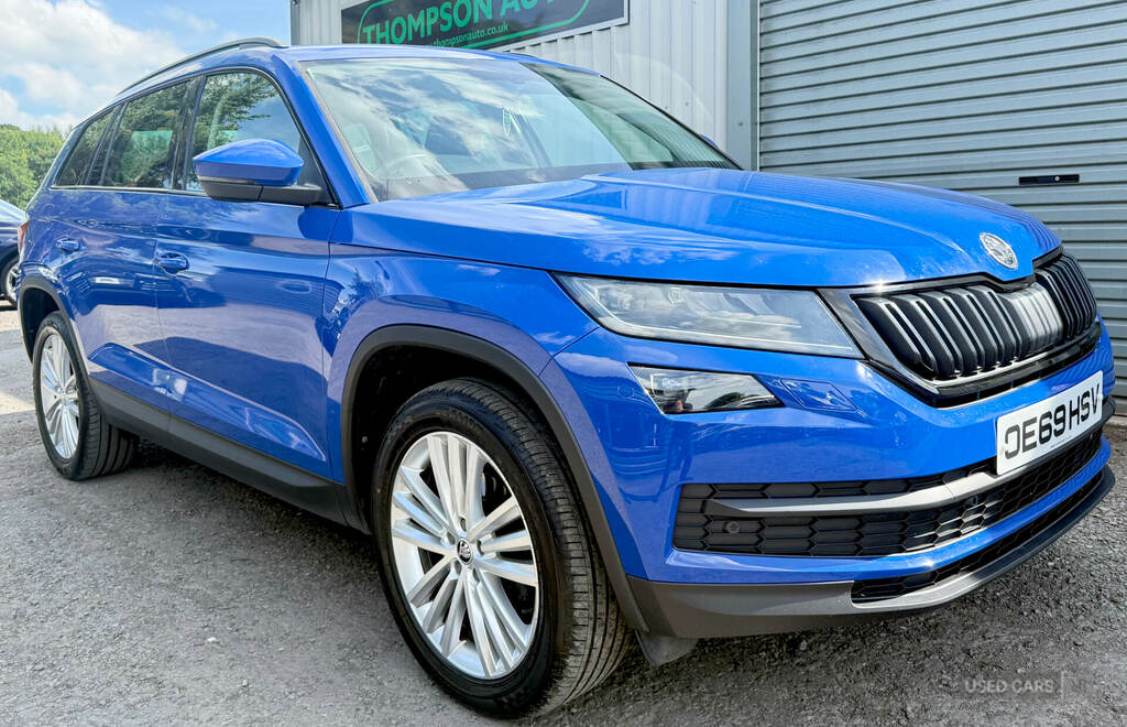 Skoda Kodiaq 2.0 Tdi Se L 4X4 Dsg 7 Seat Blue