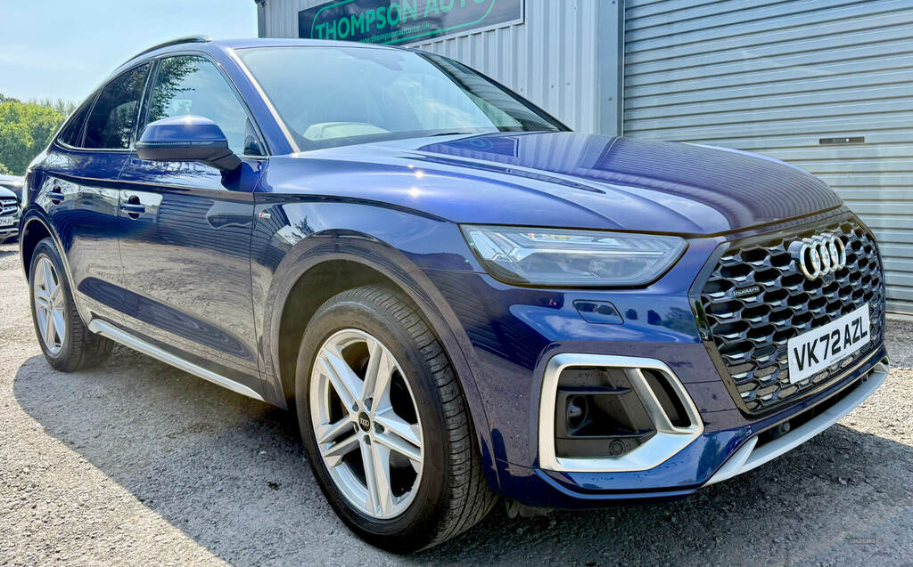 Audi Q5 40 Tdi Quattro S Line S Tronic VK72AZL Blue